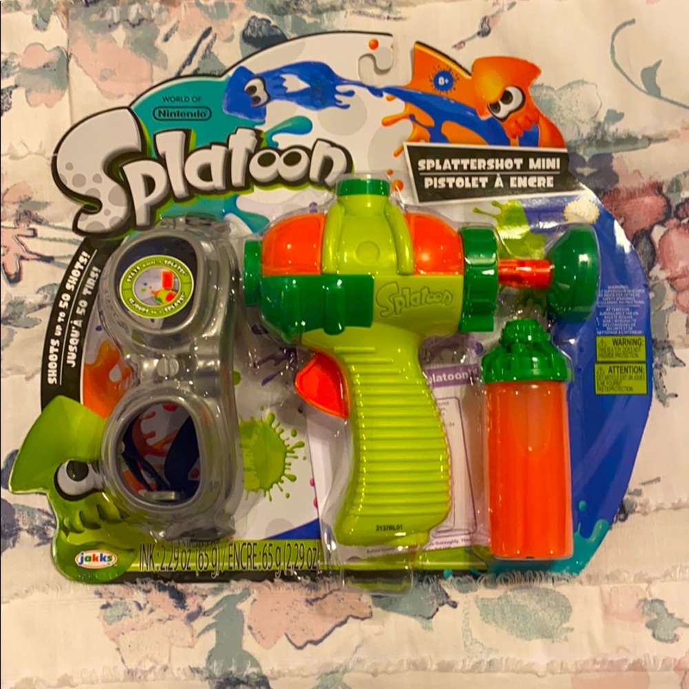 World of Nintendo Splatoon Mini Pistolet